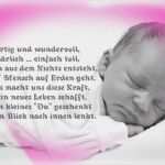 Karte Zur Geburt Vorlage Fabelhaft Gedicht Zur Geburt Sprüche