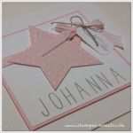 Karte Zur Geburt Vorlage Schönste Stempel Kreativ Kreativ Karten Gestalten Ein Stern