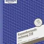 Kassenbestandsrechnung Vorlage Gut Kassenbestandsrechnung 318