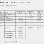 Kassenblatt Vorlage Datev Gut Das Kassenblatt