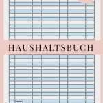 Kassenbuch Führen Vorlage Wunderbar Finanzen Im Griff Mit Dem Haushaltsbuch