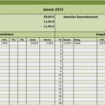 Kassenbuch Verein Vorlage Beste Kostenloses Kassenbuch Mit Excel Vorlage