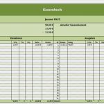 Kassenbuch Vorlage Mit Mehrwertsteuer Elegant Kostenloses Kassenbuch Als Excel Vorlage
