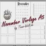 Kassenjournal Vorlage Großartig Bullet Journal November Vorlage Printable