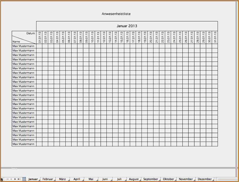 Kassenzählprotokoll Excel Vorlage Kostenlos Schön 20 Teilnehmerliste Vorlage Excel Download Vorlagen123