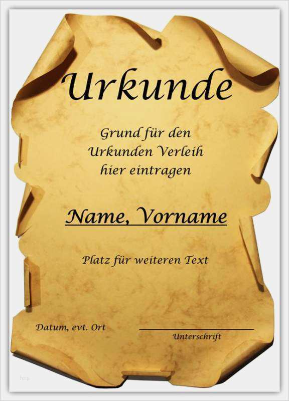 Katalog Vorlage Word Fabelhaft Urkunde Vorlage Word Download