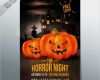 Katze Entlaufen Flyer Vorlage Elegant Horror Nacht Flyer Schablone