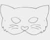 Katzen Masken Vorlagen Genial Tiermasken Basteln