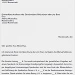 Kautionsabrechnung Vorlage Wunderbar Muster Einr Kautionsabrechnung Durch Vermieter Zum Download