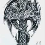 Keltische Drachen Vorlagen Beste Celtic Dragon Tattooideen