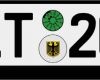 Kennzeichen Vorlage Erstaunlich Kfz Kennzeichen Selbst Gemacht