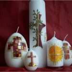 Kerzen Basteln Vorlagen Beste Osterkerze Baum Kreuz Kerzen Verziehren