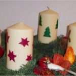 Kerzen Dekorieren Vorlagen Süß Selbstgebastelte Weihnachtsgeschenke Von Kindern