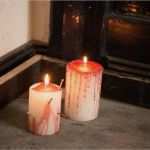 Kerzen Gestalten Vorlagen Kostenlos Hübsch Blutende Halloween Kerzen Gestalten