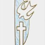 Kerzen Motive Vorlagen Genial Taufemblem Mit Kreuz U Taube Hellblau Gold