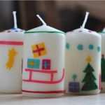 Kerzen Selbst Gestalten Vorlagen Luxus Süße Weihnachtskerzen Selbst Gemacht Passende