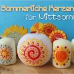 Kerzen Verzieren Mit Wachsplatten Vorlagen Erstaunlich Kerzen Verzieren sommerdeko