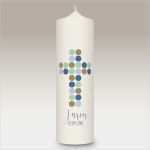 Kerzen Verzieren Vorlagen Geburtstag Angenehm Moderne Und Individuelle Taufkerze Geburtstagskerze Machs