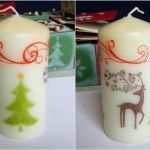 Kerzen Vorlagen Weihnachten Erstaunlich Eri S Kreativwerkstatt Kerzen Verzieren Mit Der