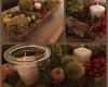 Kerzen Vorlagen Weihnachten Süß Herbstdekoration Herbst Dekoration Kerzen Efeu Hortensie