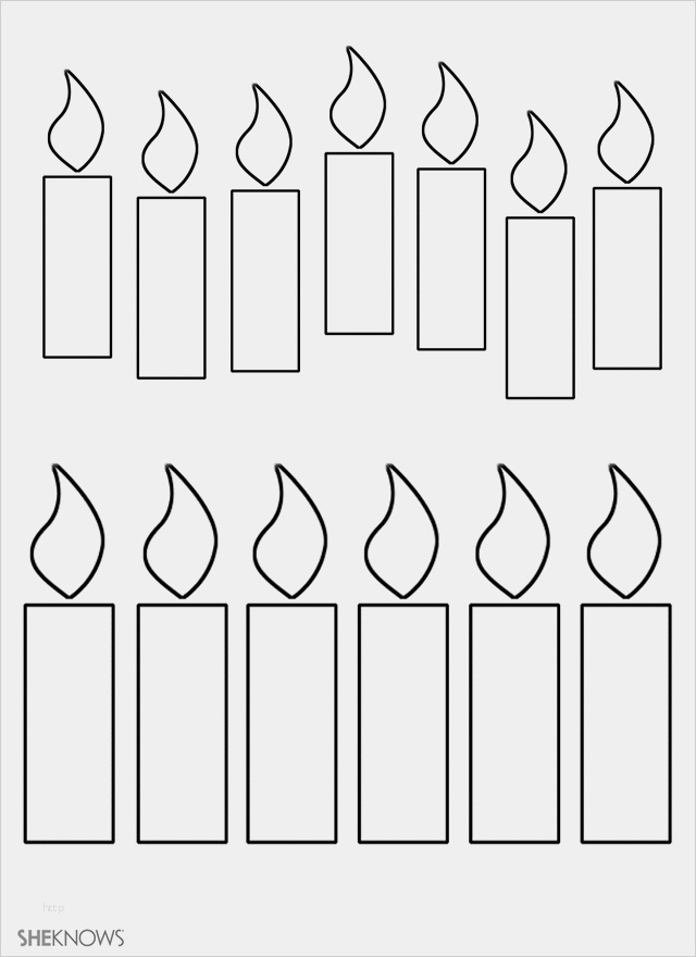 Kerzen Vorlagen Zum Ausdrucken Fabelhaft Konabeun Zum Ausdrucken