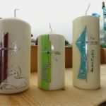 Kerzenverzierungen Vorlagen Einzigartig Osterkerzen Svčky Pinterest