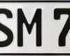 Kfz Kennzeichen Leer Vorlage Best Of 1 St Kennzeichen Nummernschild Für Ihren Fahrradträger