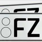 Kfz Kennzeichen Vorlage Angenehm 2 Kfz Kennzeichen Prägung