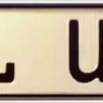 Kfz Kennzeichen Vorlage Wunderbar 1 Selbstleuchtendes Kfz Kennzeichen Inkl Beschriftung 3m