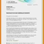 Kfz Mechatroniker Bewerbung Ausbildung Vorlage Beste 5 6 Bewerbungsschreiben Ausbildung Kfz Mechatroniker