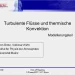 Kick Off Meeting Präsentation Vorlage Elegant Turbulente Flüsse Und thermische Konvektion Ppt Video