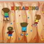 Kinder Einladung Vorlage Elegant Einladung Kindergeburtstag Klettern Vorlage ⋆ Geburtstag