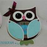 Kinder Einladungskarten Basteln Vorlagen Genial Eulenparty – Einladung Herzenskram