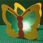 Kinder Laterne Basteln Vorlage Großartig Schmetterling Laterne Aus tonkarton Fotokarton