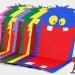 Kindergeburtstag Karten Vorlage Angenehm Monster Karten – Roteratte