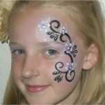 Kinderschminken Fee Vorlage Gut Kinderschminken Vorlage Blumen Karneval