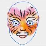 Kinderschminken Fledermaus Vorlage Großartig Videoanleitung Kinderschminken Zootiere Schmetterling