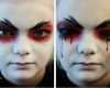 Kinderschminken Hexe Vorlagen Gut Halloween Make Up Schminktipps Für Vampir totenkopf & Hexe