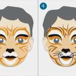 Kinderschminken Hexe Vorlagen Schönste Tiger Gesicht Schminken Arrrrr Zeit F R Tiger Schminken