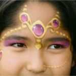 Kinderschminken Hexe Vorlagen Wunderbar orientalische Prinzessin Schminken 1001 Nacht Prinzessin