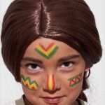 Kinderschminken Vorlagen Einfach Hübsch Kinderschminken Indianer Nachher Kids