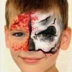 Kinderschminken Vorlagen Pfau Erstaunlich Kinderschminken Kinderschminken