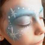 Kinderschminken Vorlagen Zum Ausdrucken Einfach Schön Eiskönigin Schminkvorlage Für Fasching Oder Kindergeburtstag