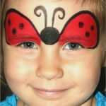 Kinderschminken Vorlagen Zum Ausdrucken Einfach Schön Marienkäfer Schminken Schritt 4 Fasching