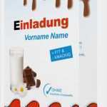Kinderschokolade Einladung Vorlage Fabelhaft Einladung Vorlage Geburtstag