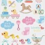 Kinderzimmer Schablonen Vorlagen Elegant Baby Baby Sticker Printable… Pintables
