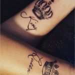 King and Queen Tattoo Vorlage Angenehm King & Queen Tattoos