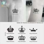 King and Queen Tattoo Vorlage Cool Achetez En Gros Poignet Tatouages En Ligne à Des