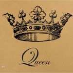 King and Queen Tattoo Vorlage Inspiration Queen Crown Digital Image Download Sheet by
