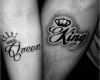 King and Queen Tattoo Vorlage Luxus 50 Cute King and Queen Tattoo for Couples Dzinemag